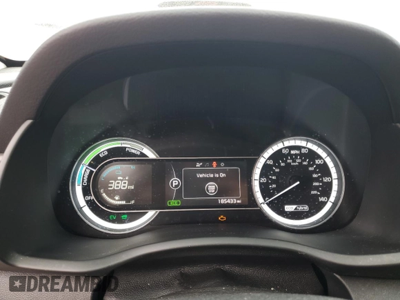 2018 Kia Niro FE with VIN KNDCB3LC4J5150308, listed as a Copart auction lot 66514594 with 185,433 mi miles and Salvage Title. Bid and sale history available at carsss.com. Image 9.