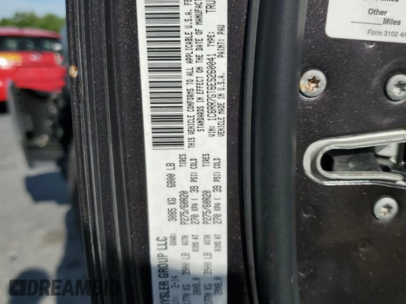 2014 Ram 1500 Big Horn с VIN 1C6RR7GT6ES260041, выставлен на аукционе Copart как лот 56039655 с пробегом 56 317 миль миль и Списание • Salvage title. История ставок и продаж доступна на DreamBid. Изображение 12.