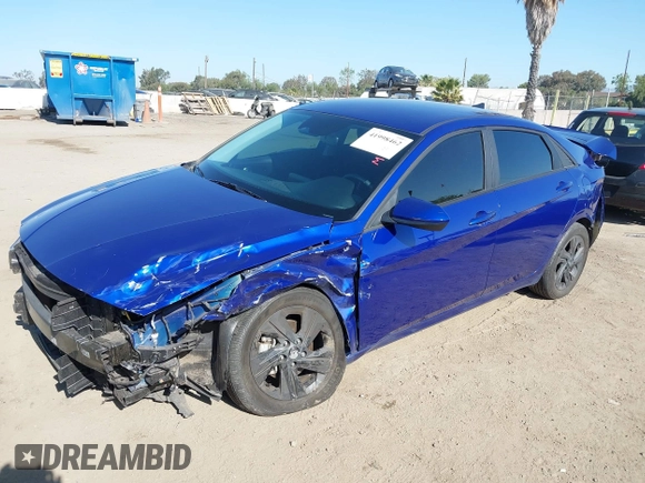 2023 Hyundai Elantra SEL with VIN KMHLM4AG9PU436333, listed as a IAAI auction lot 41998462 with 22,751 mi miles and . Bid and sale history available at DreamBid. Image 15.
