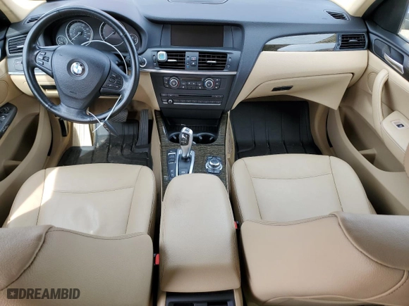 2013 BMW X3 xDrive28i with VIN 5UXWX9C51D0D07363, listed as a Copart auction lot 49718035 with 118,426 mi miles and Clean Title. Bid and sale history available at carsss.com. Image 8.