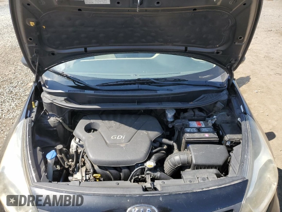 2013 Kia Rio LX with VIN KNADM4A31D6112747, listed as a Copart auction lot 57768594 with 87,140 mi miles and Salvage Title. Bid and sale history available at carsss.com. Image 13.