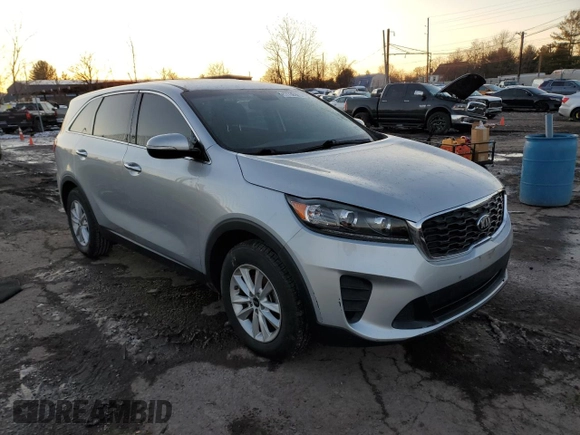 2019 Kia Sorento S with VIN 5XYPG4A57KG483415, listed as a Copart auction lot 87708955 with Not Provided miles and Salvage Title. Bid and sale history available at DreamBid. Image 4.