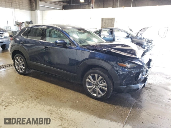 2024 Mazda CX-30 S Premium with VIN 3MVDMBDM7RM697044, listed as a Copart auction lot 55895525 with 17,145 mi miles and Salvage title. Bid and sale history available at DreamBid. Image 4.