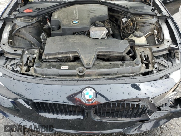 2013 BMW 3 Series 328i with VIN WBA3C1C52DF434955, listed as a Copart auction lot 55730345 with 171,680 mi miles and Salvage title. Bid and sale history available at DreamBid. Image 11.