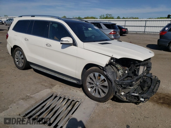 2018 Mercedes-Benz GLS 450 with VIN 4JGDF6EEXJB016036, listed as a Copart auction lot 51170474 with 98,376 mi miles and . Bid and sale history available at DreamBid. Image 4.