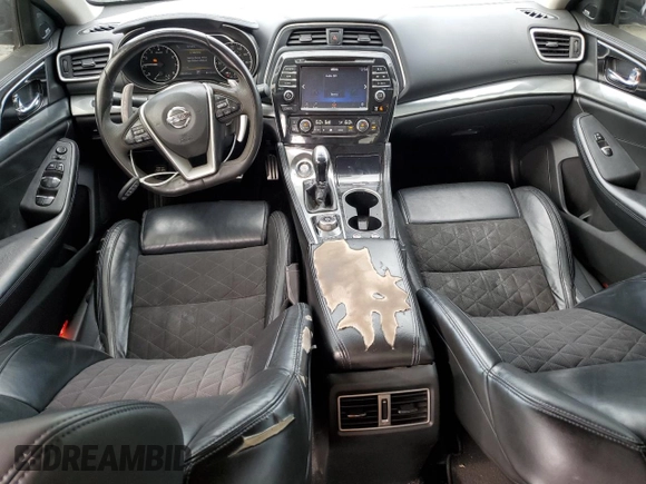 2017 Nissan Maxima SV with VIN 1N4AA6AP3HC452802, listed as a Copart auction lot 50553295 with 189,349 mi miles and Salvage Title. Bid and sale history available at DreamBid. Image 8.