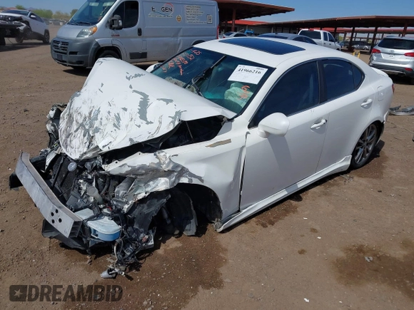 2006 Lexus IS 350 z VIN JTHBE262865005570, wystawiony jako IAAI lot #41966216 z przebiegiem Nie podano mil oraz . Historia ofert i sprzedaży dostępna na DreamBid. Obrazek 2.