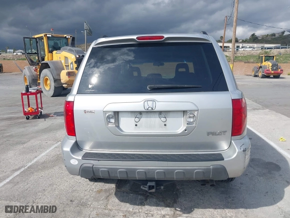 2005 Honda Pilot EX-L with NAVI with VIN 2HKYF18755H552502, listed as a IAAI auction lot 41921122 with 187,904 mi miles. Bid and sale history available at carsss.com. Image 16.
