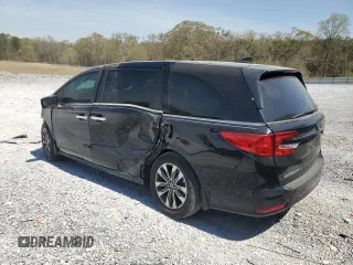 2023 Honda Odyssey EX-L with VIN 5FNRL6H6XPB018723, listed as a Copart auction lot 50501155 with 32,223 mi miles and Salvage Title. Bid and sale history available at carsss.com. Image 2.