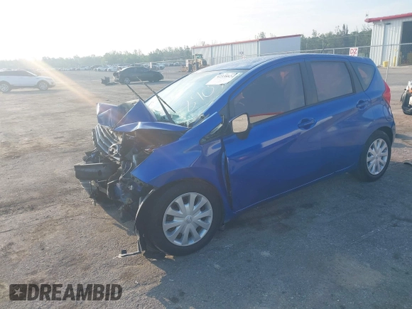 2015 Nissan Note SV z VIN 3N1CE2CP6FL378907, wystawiony jako IAAI lot #42338824 z przebiegiem 83 621 mil mil oraz . Historia ofert i sprzedaży dostępna na DreamBid. Obrazek 2.