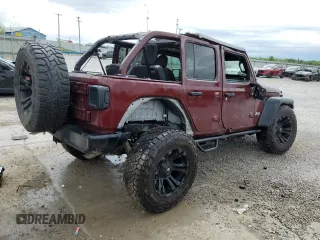 2018 Jeep Wrangler Unlimited Sport S с VIN 1C4HJXDG9JW320898, выставлен на аукционе Copart как лот 54693785 с пробегом 101 380 миль миль и Списание • Salvage title. История ставок и продаж доступна на DreamBid. Изображение 3.