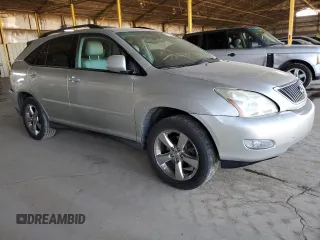 2007 Lexus RX 350 with VIN 2T2GK31UX7C007951, listed as a Copart auction lot 55421245 with 195,110 mi miles and Salvage Title. Bid and sale history available at DreamBid. Image 4.
