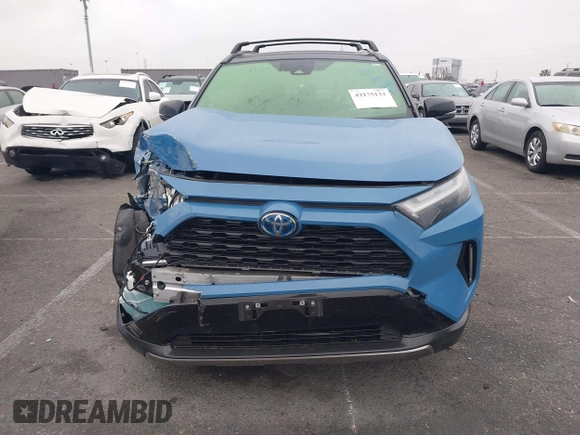 2022 Toyota RAV4 Hybrid XSE with VIN JTME6RFV7ND530526, listed as a IAAI auction lot 42175133 with 70,353 mi miles and . Bid and sale history available at DreamBid. Image 12.