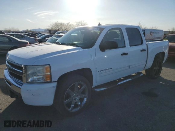 2009 Chevrolet Silverado 1500 with VIN 2GCFC135091121613, listed as a Copart auction lot 49865475 with 169,755 mi miles and Salvage Title. Bid and sale history available at DreamBid. Image 1.
