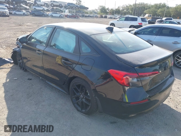 2023 Honda Civic Sport z VIN 2HGFE2F51PH516045, wystawiony jako IAAI lot #42171142 z przebiegiem 24 478 mil mil oraz . Historia ofert i sprzedaży dostępna na DreamBid. Obrazek 3.
