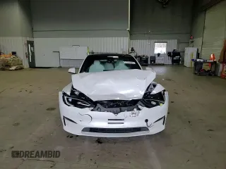 2023 Tesla Model S с VIN 5YJSA1E5XPF500758, выставлен на аукционе Copart как лот 51654685 с пробегом 25 390 миль миль и Списание • Salvage title. История ставок и продаж доступна на DreamBid. Изображение 10.