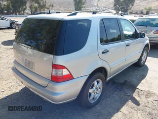 2003 Mercedes-Benz M 350 with VIN 4JGAB57EX3A438290, listed as a IAAI auction lot 42670213 with 246,915 mi miles and . Bid and sale history available at DreamBid. Image 4.