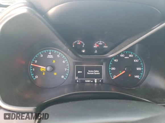 2021 GMC Canyon 4WD Elevation with VIN 1GTG6CEN5M1183804, listed as a Copart auction lot 86842654 with 52,967 mi miles and Salvage Title. Bid and sale history available at carsss.com. Image 9.