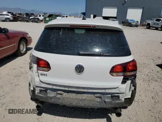 2012 Volkswagen Golf GTI Autobahn with VIN WVWHV7AJ7CW291246, listed as a Copart auction lot 61469265 with 137,884 mi miles and Salvage title. Bid and sale history available at DreamBid. Image 6.