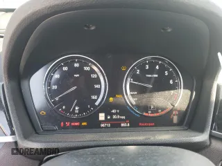 2018 BMW X1 sDrive28i with VIN WBXHU7C32J3H42508, listed as a Copart auction lot 50634735 with 96,713 mi miles and Salvage Title. Bid and sale history available at carsss.com. Image 9.