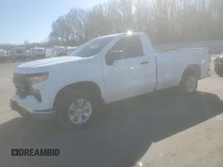 2023 Chevrolet Silverado 1500 Work Truck with VIN 3GCNAAED8PG183643, listed as a Copart auction lot 45370915 with 17,791 mi miles and Salvage Title. Bid and sale history available at carsss.com. Image 1.