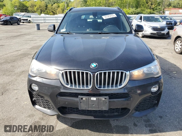 2017 BMW X3 xDrive28i z VIN 5UXWX9C30H0W73090, wystawiony jako Copart lot #56329455 z przebiegiem 138 863 mil mil oraz Szkoda całkowita • Salvage title. Historia ofert i sprzedaży dostępna na DreamBid. Obrazek 5.