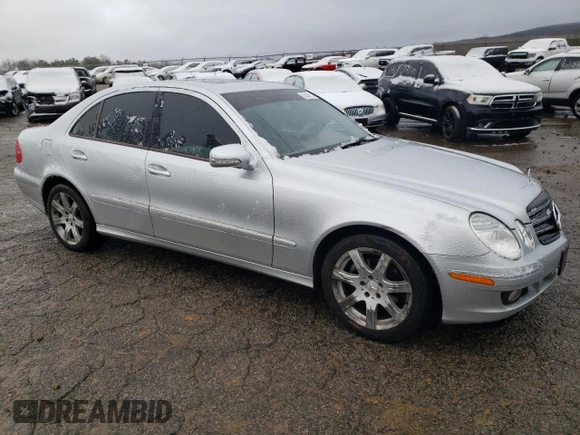 2007 Mercedes-Benz E 350 with VIN WDBUF56XX7B044148, listed as a Copart auction lot 87456714 with 198,152 mi miles and Salvage Title. Bid and sale history available at carsss.com. Image 4.
