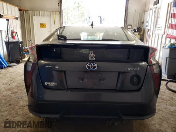 2016 Toyota Prius Four with VIN JTDKARFU2G3525333, listed as a Copart auction lot 50138815 with 105,879 mi miles and Salvage Title. Bid and sale history available at DreamBid. Image 6.