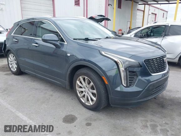 2019 Cadillac XT4 AWD Luxury with VIN 1GYFZBR41KF160352, listed as a IAAI auction lot 42047477 with 58,850 mi miles and . Bid and sale history available at DreamBid. Image 1.