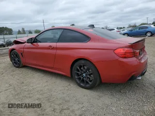 2016 BMW 4 Series 435i with VIN WBA3R1C54GK529351, listed as a Copart auction lot 53842235 with 94,757 mi miles and Salvage title. Bid and sale history available at DreamBid. Image 2.
