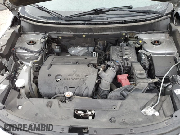 2020 Mitsubishi Outlander Sport ES 2.0 with VIN JA4AR3AU7LU020525, listed as a Copart auction lot 49379014 with 62,384 mi miles and Salvage Title. Bid and sale history available at carsss.com. Image 12.