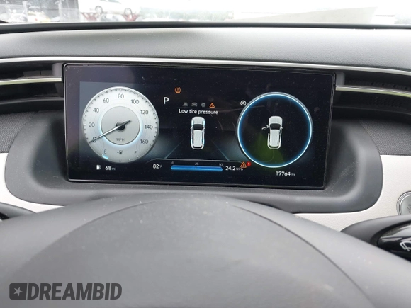 2023 Hyundai Tucson SEL with VIN 5NMJFCAE0PH197194, listed as a IAAI auction lot 42241030 with 17,764 mi miles and . Bid and sale history available at DreamBid. Image 7.