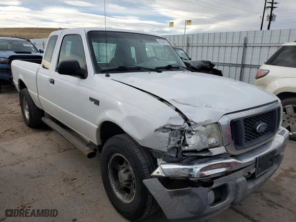 2005 Ford Ranger XLT with VIN 1FTZR45EX5PA91088, listed as a Copart auction lot 85340124 with 166,356 mi miles and Salvage Title. Bid and sale history available at carsss.com. Image 4.