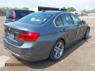 2017 BMW 3 Series 330i with VIN WBA8B9G37HNU55487, listed as a IAAI auction lot 41990068 with 50,418 mi miles. Bid and sale history available at carsss.com. Image 4.