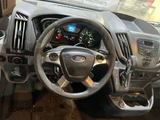 2019 Ford Transit with VIN 1FTYE1YM0KKB31969, listed as a IAAI auction lot 42083116 with 161,014 mi miles. Bid and sale history available at carsss.com. Image 1.