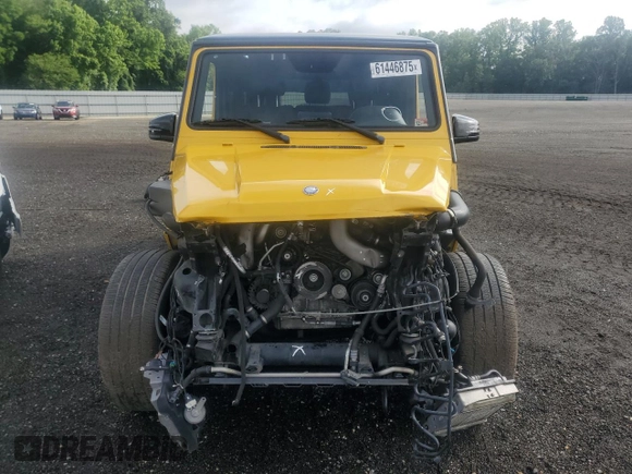 2017 Mercedes-Benz G 63 AMG with VIN WDCYC7DF0HX263541, listed as a Copart auction lot 61446875 with 54,680 mi miles and Salvage title. Bid and sale history available at DreamBid. Image 5.