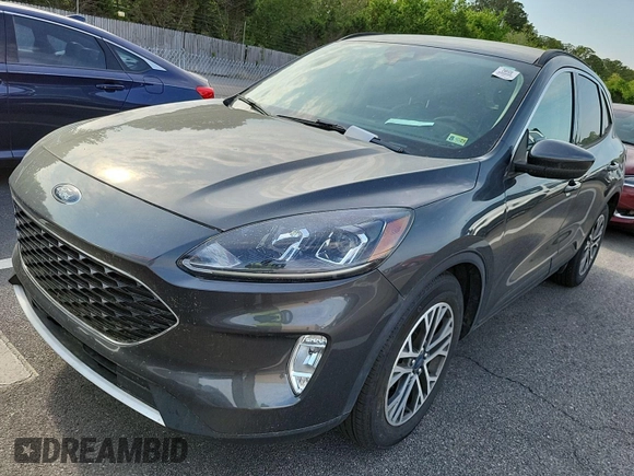 2020 Ford Escape SEL with VIN 1FMCU0H66LUB14443, listed as a IAAI auction lot 42622679 with 39,566 mi miles and . Bid and sale history available at DreamBid. Image 5.