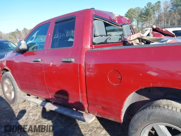 2014 Ram 1500 Tradesman z VIN 1C6RR7FT4ES171215, wystawiony jako IAAI lot #41293240 z przebiegiem 115 967 mil mil oraz . Historia ofert i sprzedaży dostępna na DreamBid. Obrazek 15.