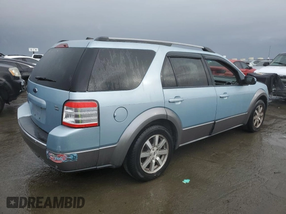 2008 Ford Taurus X SEL с VIN 1FMDK05W78GA24092, выставлен на аукционе Copart как лот 43818835 с пробегом 200 446 миль миль и Списание • Salvage title. История ставок и продаж доступна на DreamBid. Изображение 3.