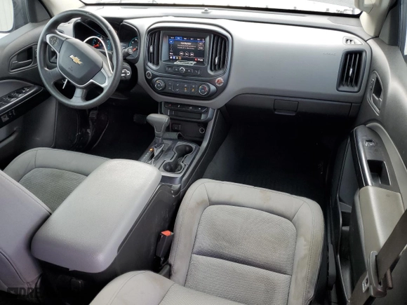 2021 Chevrolet Colorado 4WD Work Truck with VIN 1GCGTBEN3M1253402, listed as a Copart auction lot 86136354 with 42,557 mi miles and Salvage Title. Bid and sale history available at carsss.com. Image 8.