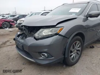 2014 Nissan Rogue SV with VIN 5N1AT2MT5EC801164, listed as a IAAI auction lot 41592585 with 137,121 mi miles. Bid and sale history available at carsss.com. Image 6.