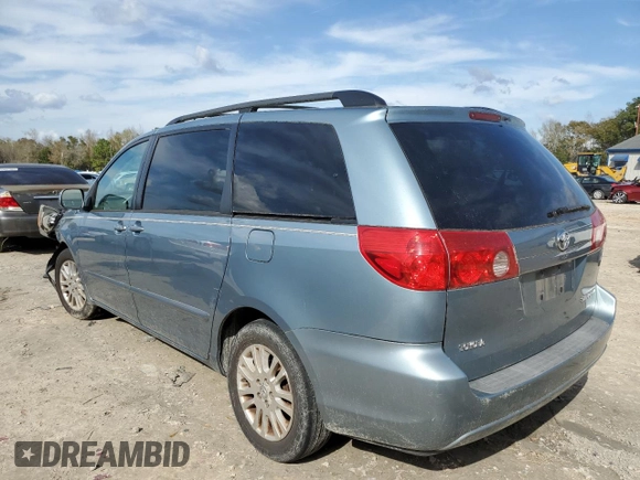 2008 Toyota Sienna XLE with VIN 5TDZK22C68S182817, listed as a Copart auction lot 49111765 with 147,620 mi miles and Salvage Title. Bid and sale history available at carsss.com. Image 2.