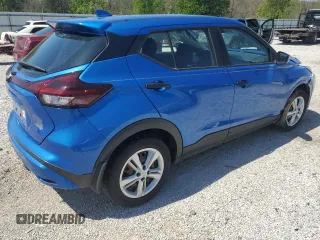 2022 Nissan Kicks S with VIN 3N1CP5BVXNL495027, listed as a Copart auction lot 52143215 with 50,425 mi miles and Salvage Title. Bid and sale history available at DreamBid. Image 3.