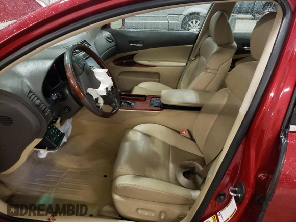 2007 Lexus GS 350 with VIN JTHCE96S470005173, listed as a Copart auction lot 55408425 with Not Provided miles and Non Repairable. Bid and sale history available at DreamBid. Image 7.