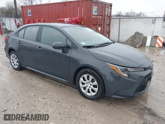 2024 Toyota Corolla LE with VIN 5YFB4MDE0RP208165, listed as a IAAI auction lot 41907873 with 14,872 mi miles and . Bid and sale history available at DreamBid. Image 1.
