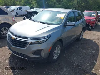 2024 Chevrolet Equinox LT with VIN 3GNAXKEG1RS146146, listed as a IAAI auction lot 42087184 with 34,048 mi miles and . Bid and sale history available at DreamBid. Image 2.