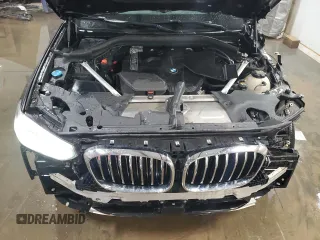 2019 BMW X3 xDrive30i with VIN 5UXTR9C50KLR05045, listed as a Copart auction lot 50721855 with 62,139 mi miles and Salvage Title. Bid and sale history available at DreamBid. Image 11.