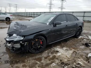 2018 Audi A4 Prestige z VIN WAUFNAF46JN002672, wystawiony jako Copart lot #81330114 z przebiegiem 55 113 mil mil oraz Szkoda całkowita • Salvage title. Historia ofert i sprzedaży dostępna na DreamBid. Obrazek 1.