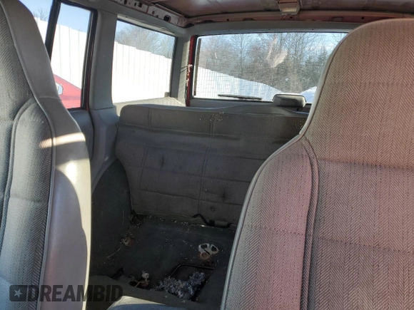 1996 Jeep Cherokee Sport with VIN 1J4FJ68SXTL316180, listed as a Copart auction lot 89080095 with 199,898 mi miles and Salvage Title. Bid and sale history available at carsss.com. Image 10.