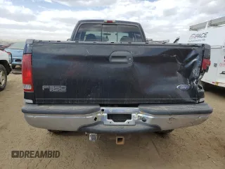 2001 Ford F-350 XL with VIN 1FTSX31F81EA54725, listed as a Copart auction lot 75389384 with 355,047 mi miles and Salvage Title. Bid and sale history available at DreamBid. Image 6.